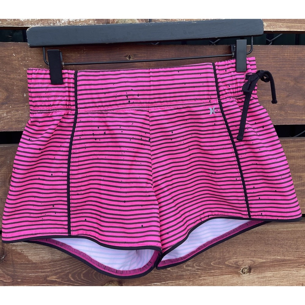 Hurley Phantom Womens Pink Striped Boardshorts *Size Small